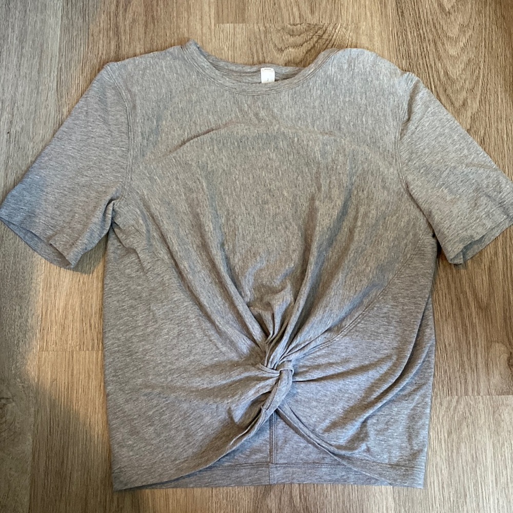 Lululemon Tie Front Tee